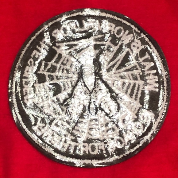 What is Normal for the Spider is Chaos for the Fly Iron On Embroidered Patch - Picture 4 of 5